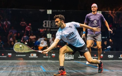 Iker Pajares, en el seu duel contra Diego Elías | PSA